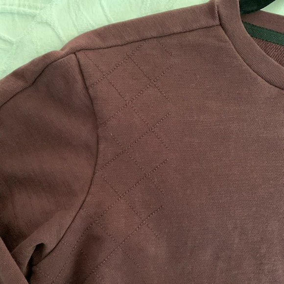 RAW Burgundy Crewneck Sweatshirt Size Small - Picture 4 of 5